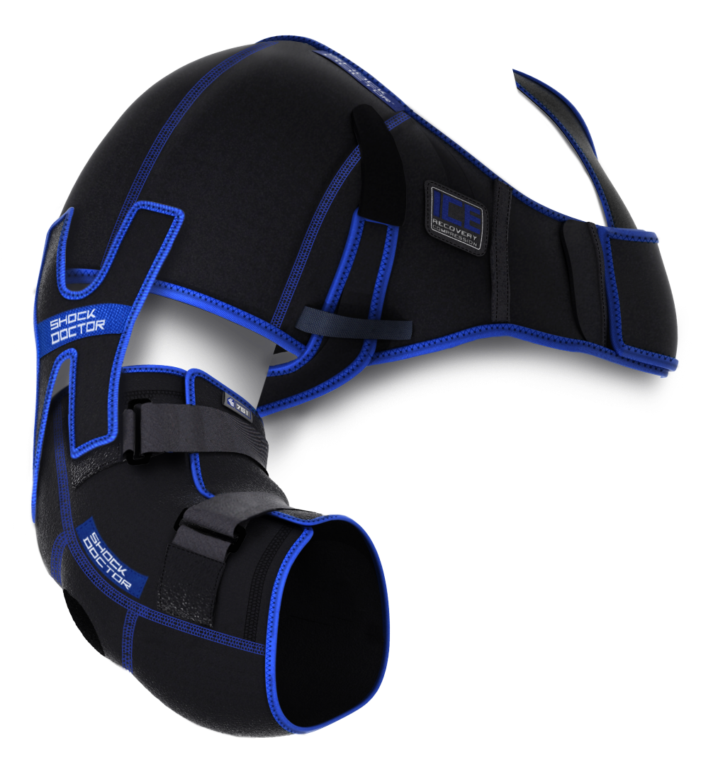 Shock Doctor Ice Recovery Shoulder Elbow Compression Wrap